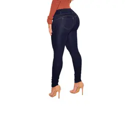 Пикантные стрейч женские узкие джинсы Push Up Леггинсы Джинсы для Для женщин Фитнес джинсы с подтяжкой ягодиц Хип До джинсовые штаны женские