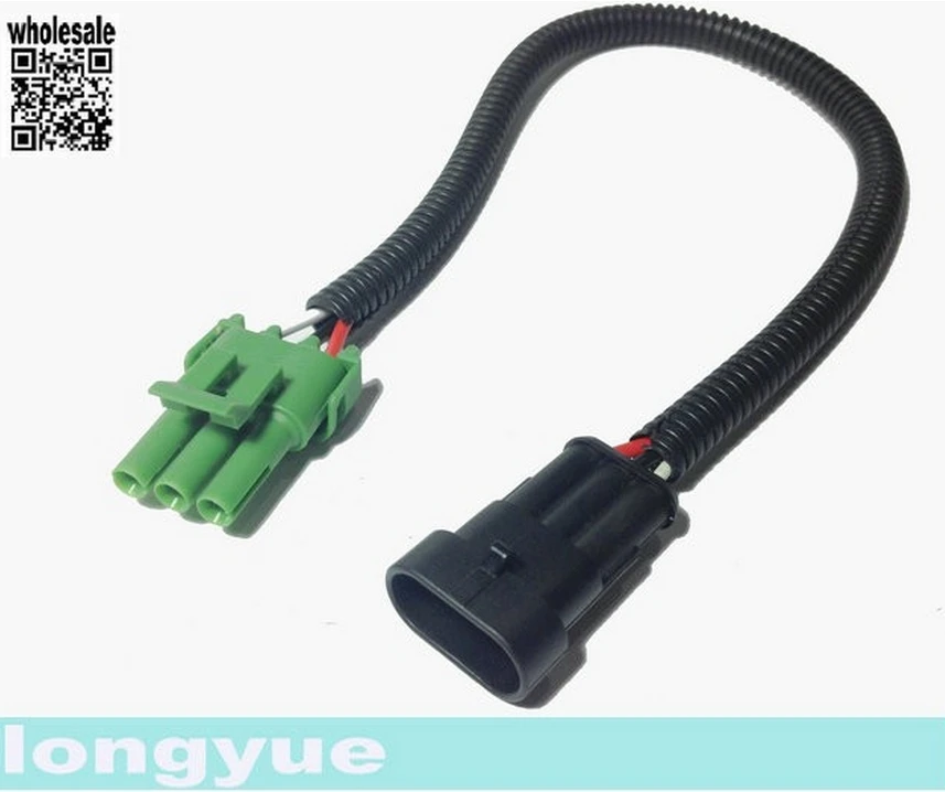 longyue 2pcs LS1/LS6 to LS2/L76 MAP Sensor Extension Adapter Wiring
