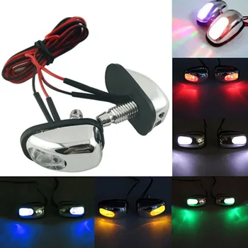 

2019 2Pcs Car LED Lights Windshield LED Lamp Wiper Jet Water Spray Decorative Light Multi-Color Optional