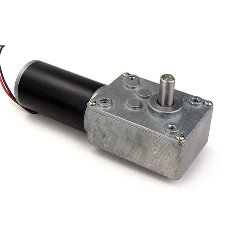 

DC 12V 14RPM GW31ZY Worm Reducer Gear DC Motor High Torque Low Speed Gear Motor For Intelligent Robot Smart Car Boat Model