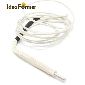 

3D Printer M4*16mm Original UM2 Ultimaker 2 24V 25W Cartridge Heater 1meter length Cable For Reprap Ultimaker 2 olsson block Kit