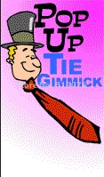 

Magic Tie Pop Up Tie Gimmick Magic Tricks Stage Close Up Props Illusion Accessories Comedy Necktie Contorl by Magician Magia