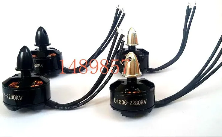 4x1806 2280KV бесщеточный двигатель CW CCW Для мультикоптера QAV150 180 210 220 250 мм | Игрушки и