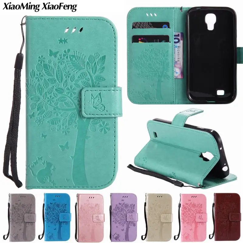 Чехол для samsung Galaxy S4, кожаный бумажник, роскошный флип-чехол для телефона samsung Galaxy S4, чехол с 3D тиснением, чехол-книжка