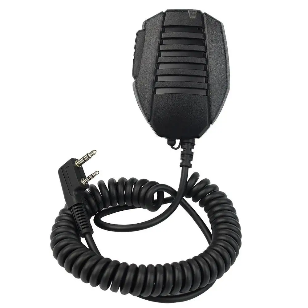 

5pcs New 2 pin Speaker Mic Microphone for KENWOOD BAOFENG WOUXUN Radio