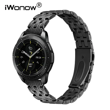 

iWonow Newest Stainless Steel Watchband 20mm 22mm for Samsung Galaxy Watch 42mm 46mm SM-R810/R800 Quick Release Band Wrist Strap