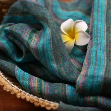 Высококачественная хлопковая ткань bluestrip ramie с принтом для свадебного платья, фатиновая юбка, материал ткани для лоскутного шитья, kumas telas por metros