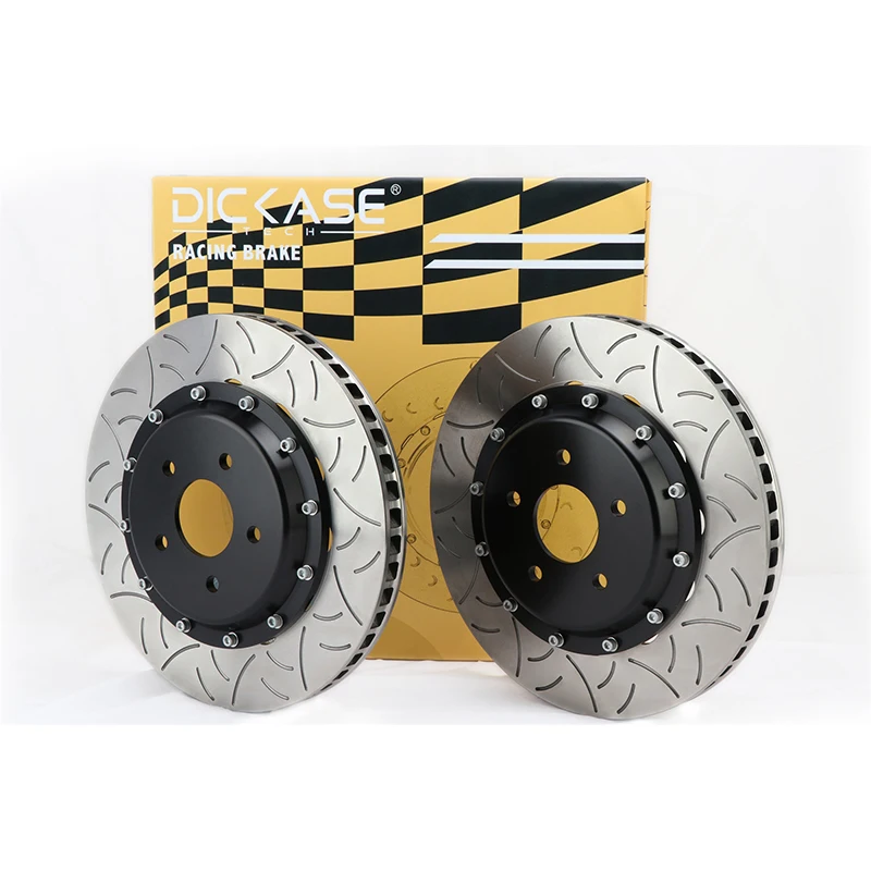 Accesorios de coche dragon ranurado diseño frenos de disco Electroplate rotores para Peugeot 407 sistema de freno delantero