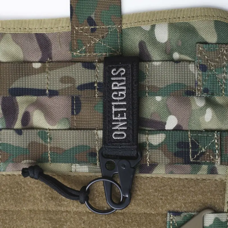 Tactical Molle Belt Shackle Keychain Keyper Lanyard Belt Key