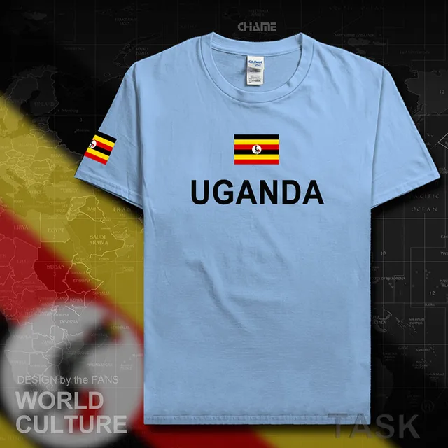 Uganda Ugandan men t shirts fashion 2017 jerseys team nation 100