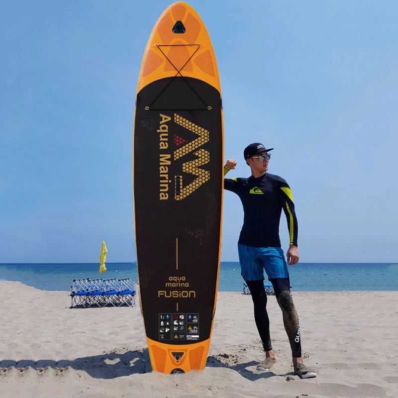 

330x75x15cm AQUA MARINA SUP FUSION Inflatable Sup Board stand up paddle board inflating paddleboard with paddle BT-18FUP