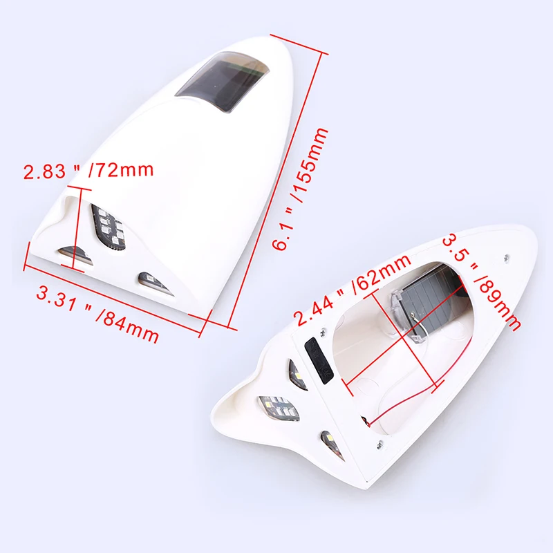 POSSBAY светодиодный Солнечная Акула Антенны мигает сигнальный задний фонарь огни Универсальная автомобильная антенна антенны с удаленного
