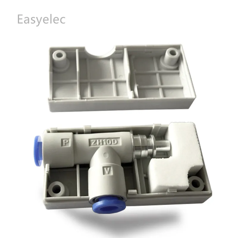 SMC тип Пневматический вакуумный генератор ZH05BS/ZH07BS/ZH10BS/ZH13BS/ZH05BL/ZH07BL/ZH10BL/ZH13BL коробка для насадок тип Вакуумный эжектор
