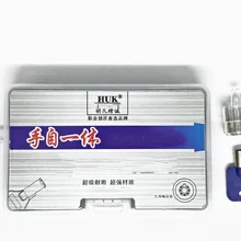 7,0 мм 7,5 мм 7,8 мм трубчатый инструмент для выбора замка с прозрачным трубчатым замком профессиональные слесарные инструменты для практики