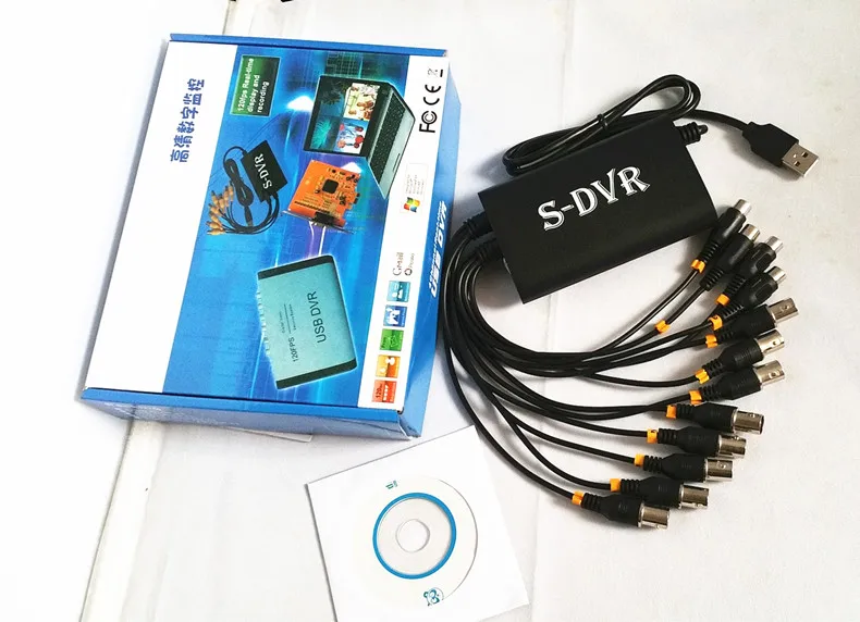 CCTV Камера USB захвата видео карта ПК 8ch программное обеспечение dvr карты h.264