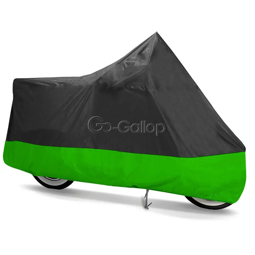 Зеленый L чехол для мотоцикла Kawasaki EX Ninja 250 650 R ZX 6R 636 7R 9R 10R 250R EX250 500 500R ZX14R 600 750|cover
