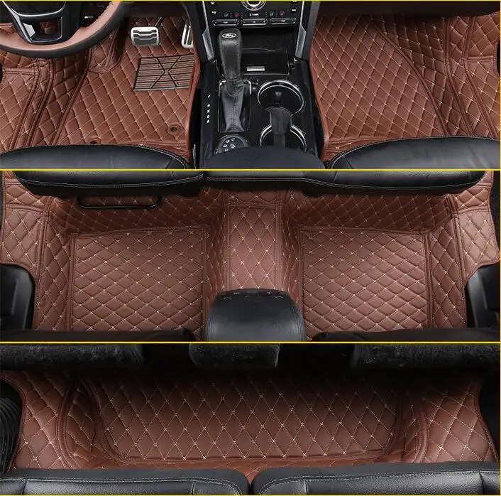 3D слякоть коврики для ног коврик 13 18 Ford Explorer 2013 2014 2015 2016 2017 2018 5/7 мест (6 цветов) по EMS|