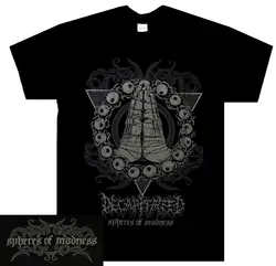 Decapited Spheres Of Madness Shirt s, m, l, xl футболка XXL, металлическая футболка, Новинка