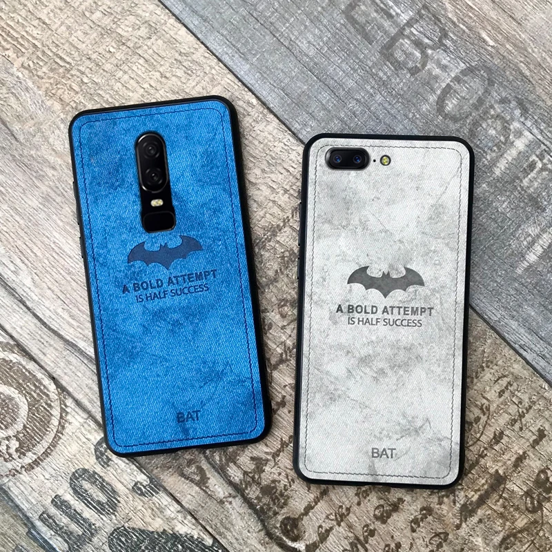 

original 3D relief deer cloth shockproof phone case on for oneplus 6 5t 5 6t retro leather tpu back cover coque one plus 6 5t