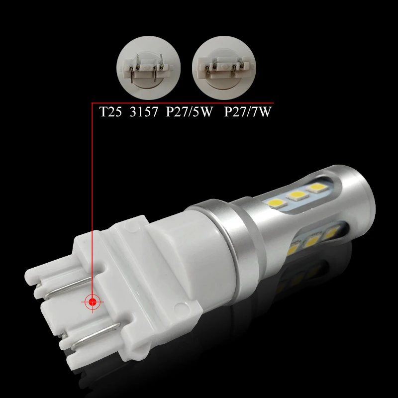 CNSUNNY светильник 3157 светодиодный лампы P27/5 Вт P27/7 Вт T25 3030 9SMD супер яркий 12В дневные ходовые огни поворотник с резервным копированием стояночный тормоз заднего хода светильник