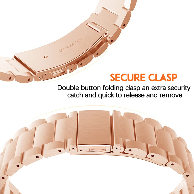 Galaxy Watch 42 мм, 46 мм, ремешок 20 мм, 22 мм, Миланская петля, ремешок из нержавеющей стали для samsung Galaxy Watch, активный ремешок Galaxy S3