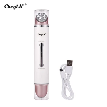 

2 In 1 Electric Facial Massager Pen Vibration EMS Rejuvenation Eye Face Massage Lifting Anti-wrinkles Portable Beauty Device 44