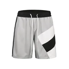 Высокие уличные летние боковые Цветные Лоскутные шорты Уличная Хип Хоп мужские летние повседневные мешковатые винтажный скейтборд шорты