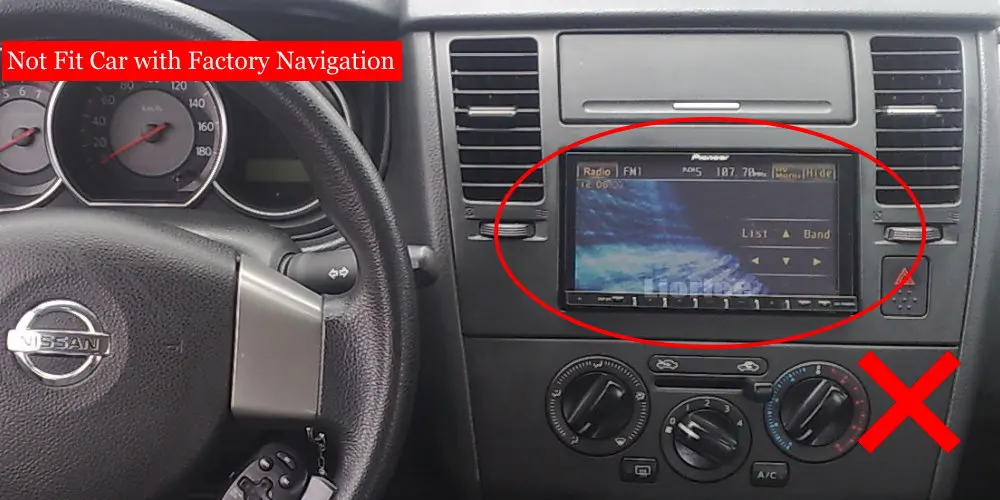 Автомобильная система Android 8 ядерный процессор A53 ips ЖК-экран для Nissan Tiida(C11) 2004~ 2012 радио dvd-плеер gps Navi