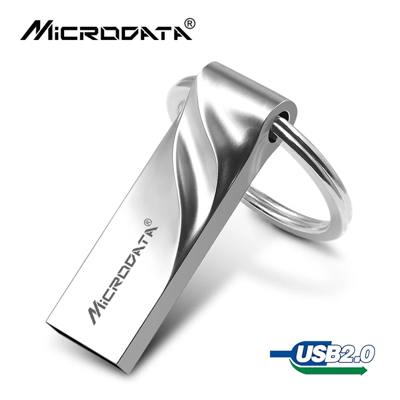 

Super Mini USB Flash Drive 64GB 32GB 128GB Pendrive 16GB 8 GB Metal Pen Drive Flash Memory Stick Waterproof U Disk With Key Ring