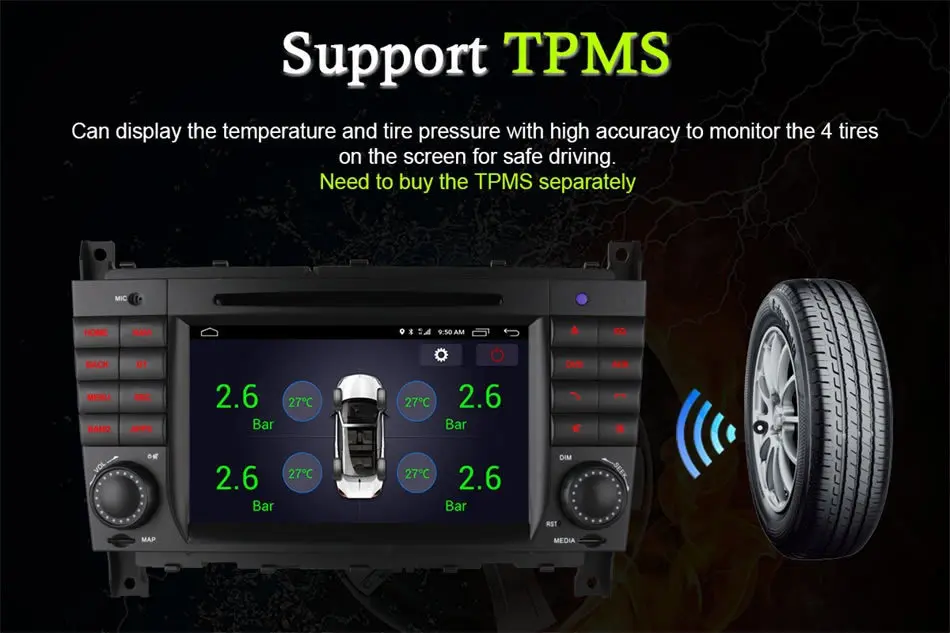 Cheap for Mercedes Benz C Class W203 2004 2005 2006 2007 c200 C230 C240 C320 C350 CLK W209 MB Car Multimedia Player Auto Radio GPS DVD 17