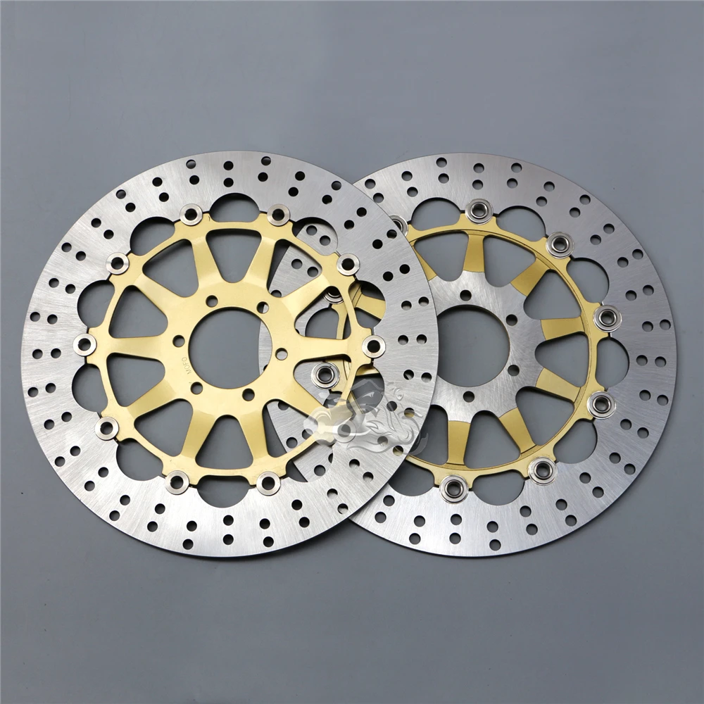 Rotore A Disco Freno Anteriore Flottante Per Moto Adatto Per Cagiva Mito 125 N1 Planet 125 Raptor 125 Mito 500 River 600