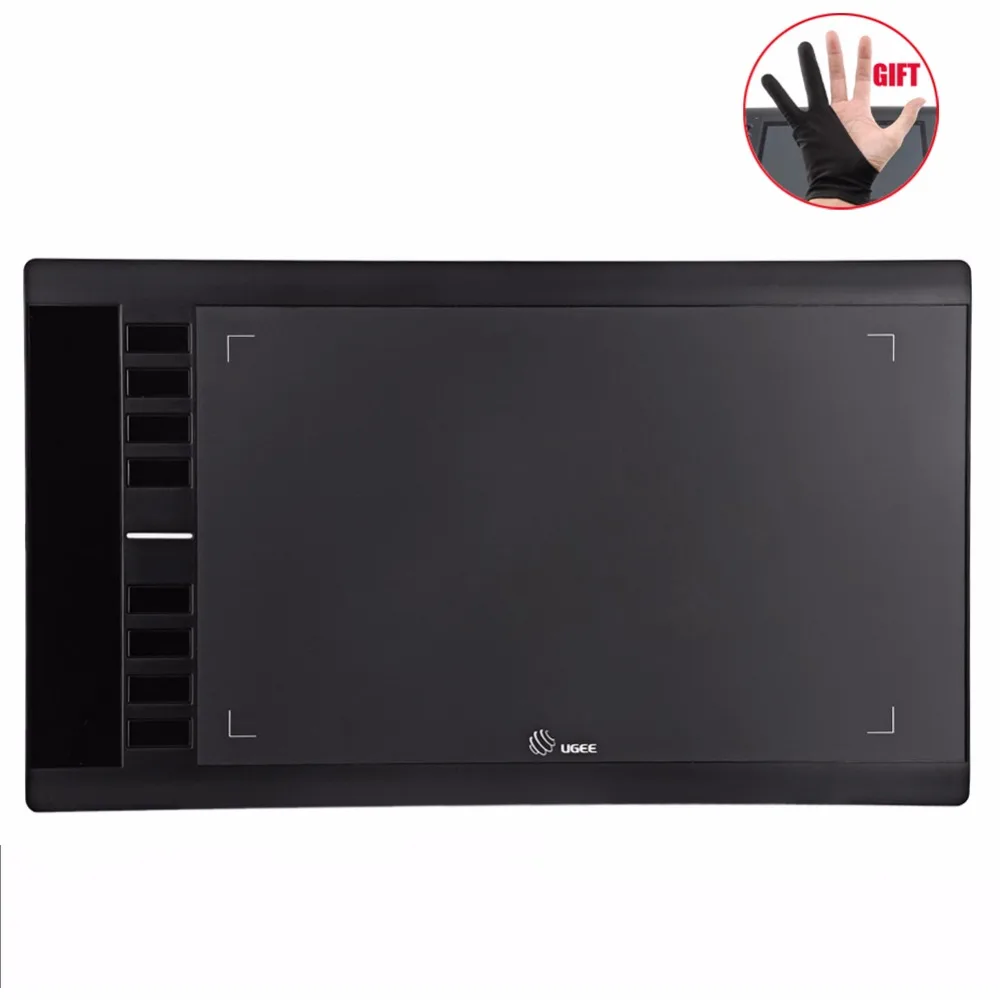 Ugee M708 USB графический планшет для рисования Совета С Беспроводная Цифровая Ручка