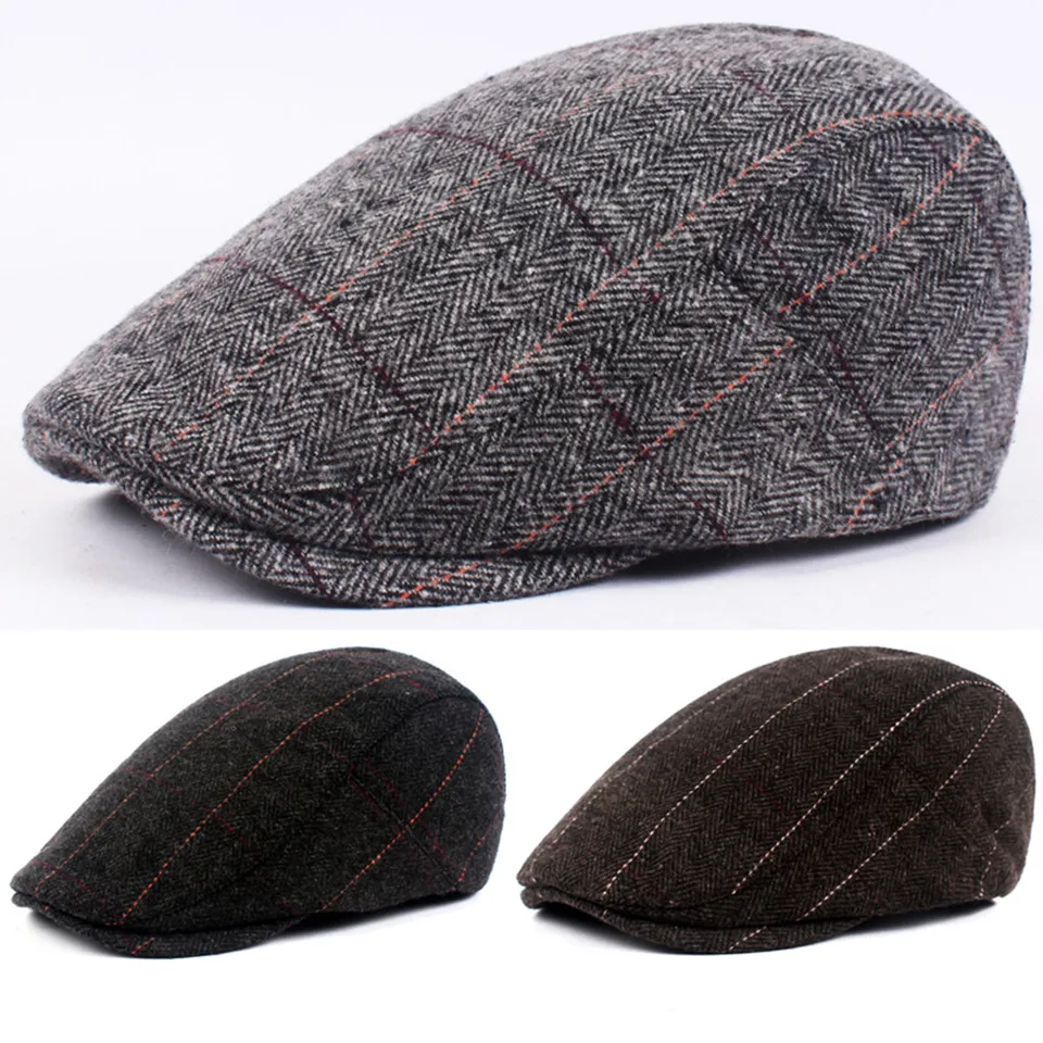 designer flat caps
