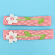 2 шт. пасторальный цветок в горошек дверь/крышка ручки холодильника Ручка дверцы холодильника перчатки домашний декор для кухни аксессуары