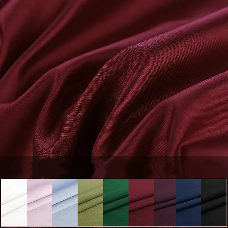 1meter,9 Colors,35 Mulberry Silk 65 Wool,No Stretch Fabric Nature