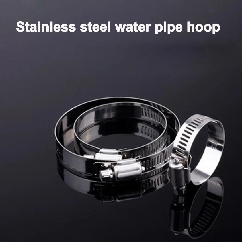 LF91001 all size Stainless Steel 304 Worm Drive high qulity Hose Clamp Fuel Pipe Tube Clips