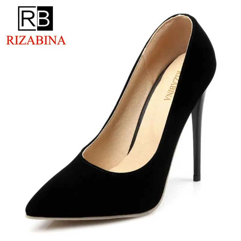 

Size 34-47 Spring Big Size Women heel Pumps Sexy Pointed Toe Thin High Heels Shoes Woman Brand New Design Wedding Party Shoes