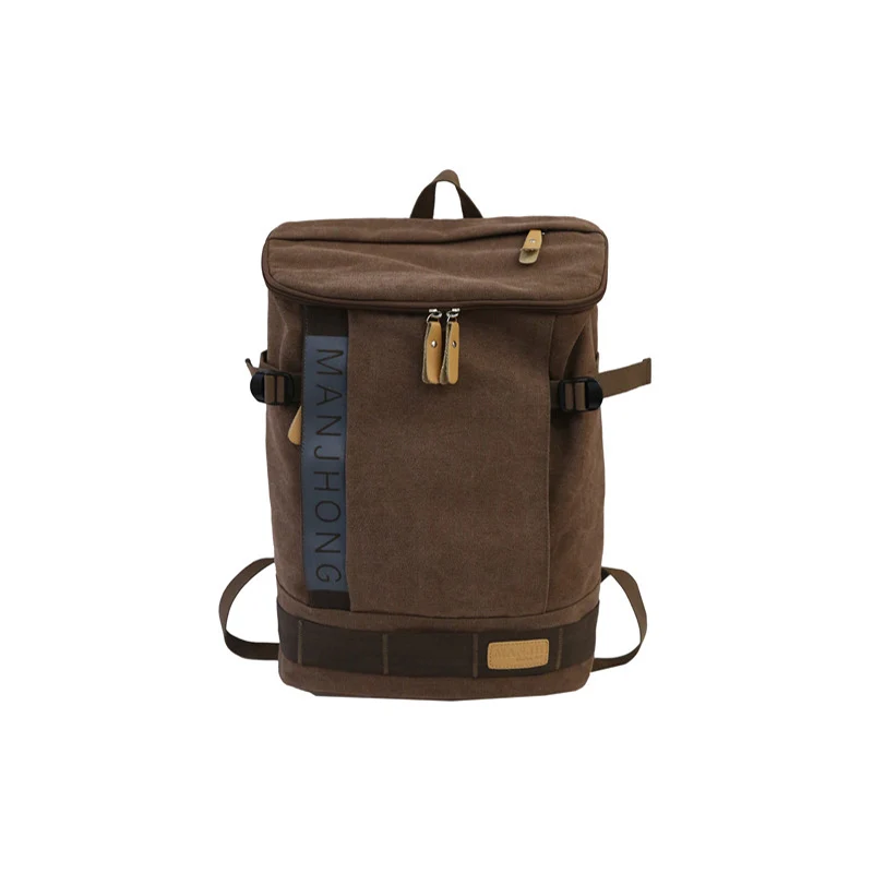 

New Fashion Canvas Multifunction Backpack Bagpack Retro Laptop Backpack for Women Men Travel Daypack Large Capacity Shoulder Bag