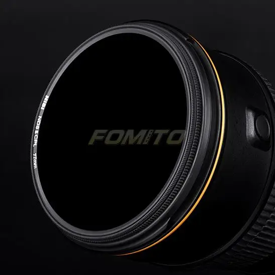 

Nisi ND8&CPL ND8 CPL 72mm ultra-thin multifunctional polarized nd filter two-in-one obscuration polarizer filter