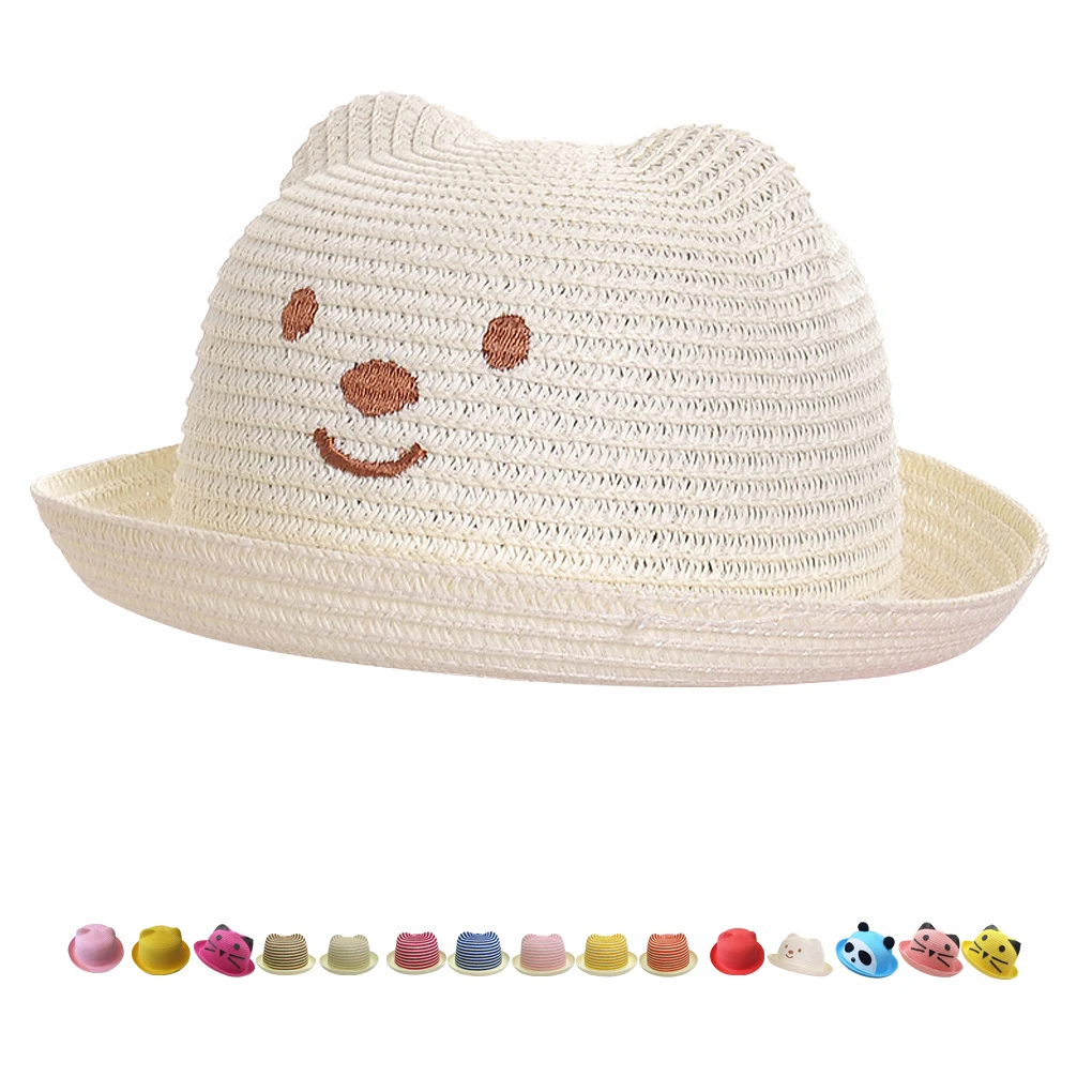 

Spring Summer Children Baseball Cap Girls Hip Hop Caps Rabbit Ear Pearl Big Bow Kids Sun Hat Children Hats For Boys Girls Sun