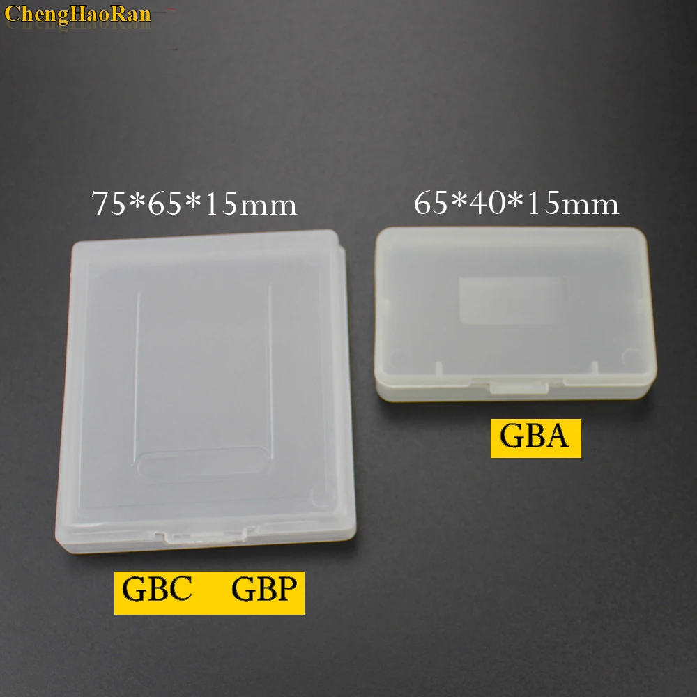 2 шт. пластиковые чехлы для игровых картриджей Nintendo GameBoy Pocket GBA GBC GBP|Запасные части|