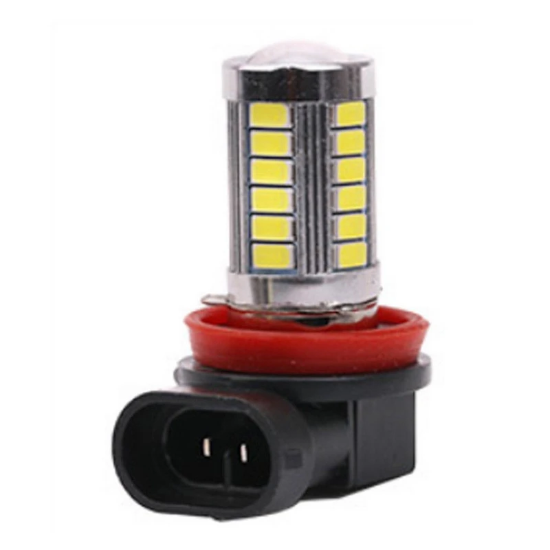 1pcs H11 5630 33LED 12V High Brightness Car Fog Light Headlight Bulb White