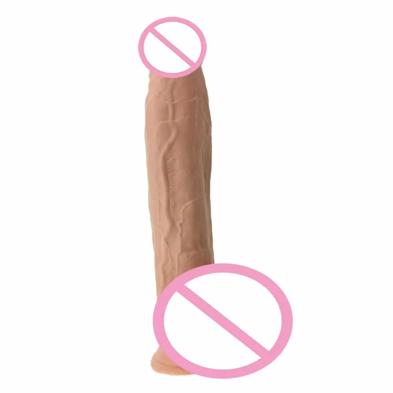 12 inch super big silicone suction cup dildo Realistic penis Vibrator huge dildos for women sex products for female masturbation 6