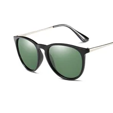 Модные мужские женские солнцезащитные очки поляризованные крутые очки зеленого цвета водительские очки UV400