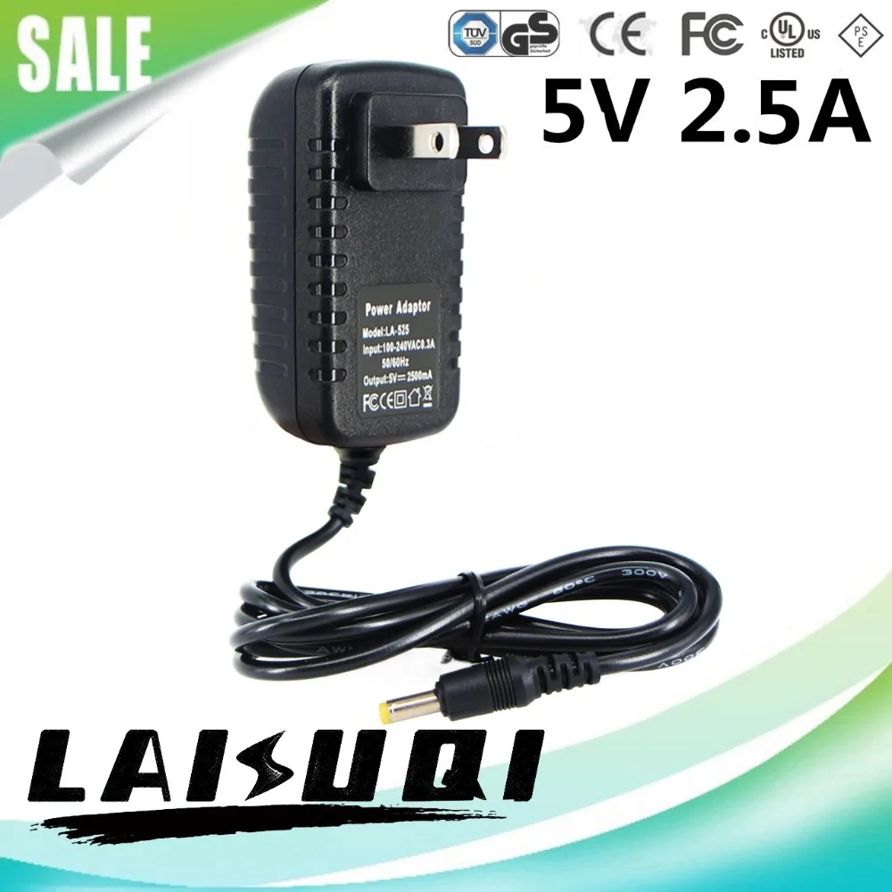 

10pcs 5V 2.5A DC4.0mm US Plug Power Adaptor 5V2A Compatible Replace 5V 3A Supply Charger LAISUQI New Special Offer Hot