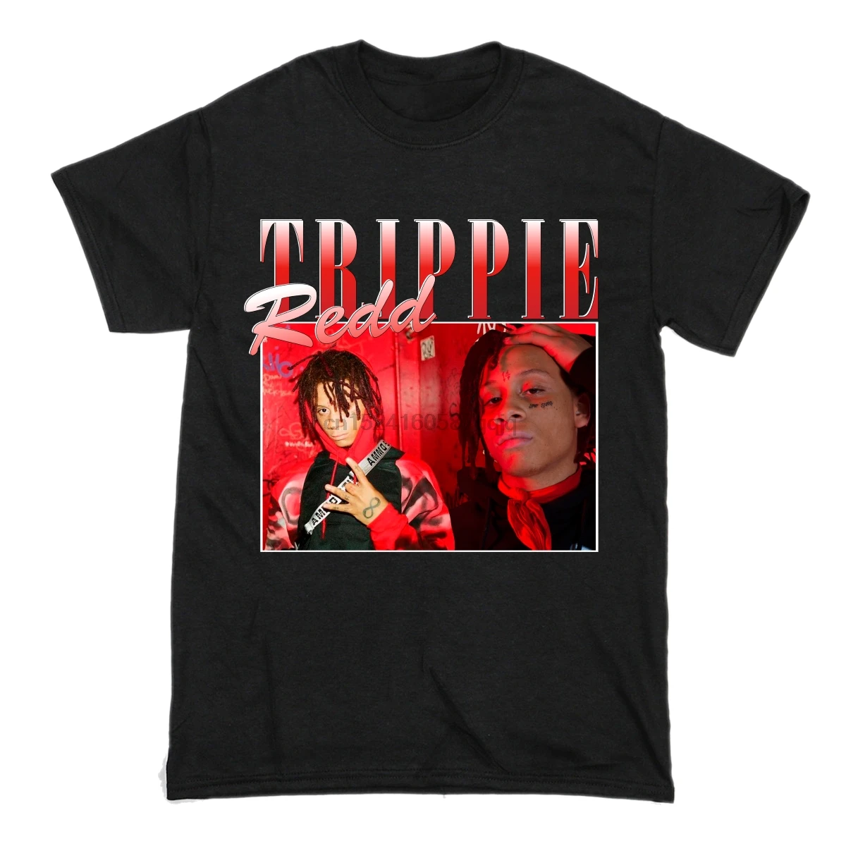 

Men T shirt VINTAGE Trippie Redd T-Shirt Women tshirt