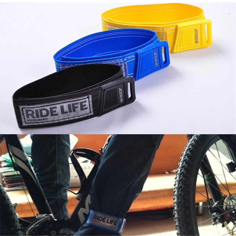 2pcs Protable Safety High elastic Trousers Pants Clip Wrist Strap Band