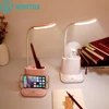 USB Rechargeable LED Desk Lamp Touch Dimming Adjustment Table Lamp for Children Kids Reading Study Bedside Bedroom Living Room ► Photo 1/6