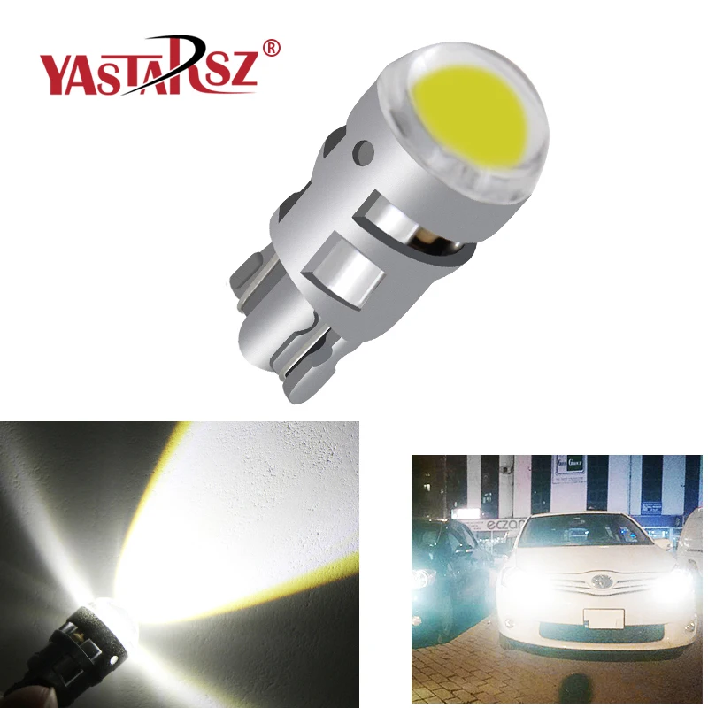 

2019 1x T10 Car led 168 194 2825 W5W LED For CREE Chip Led Replacement Bulbs Car License Plate Car Light Source Car accessories