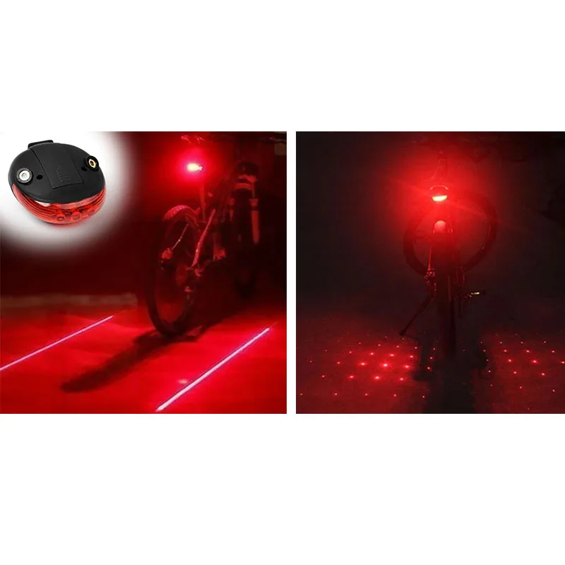 Best Bicycle Lights Waterproof Bike LED Rear Tail Light Warning Bicycle Light Lamp Safety Cycling Lights Flashing Bike Accessories 0